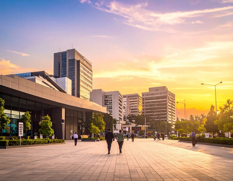 modern apartments, offices, and retail spaces representing property management in Kenya.